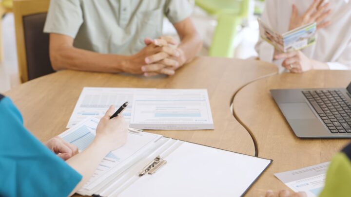 介護施設の利用までの流れの画像