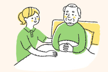 グループホームの特徴のイラスト