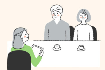 介護の相談イラスト