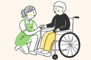 車椅子のイラスト