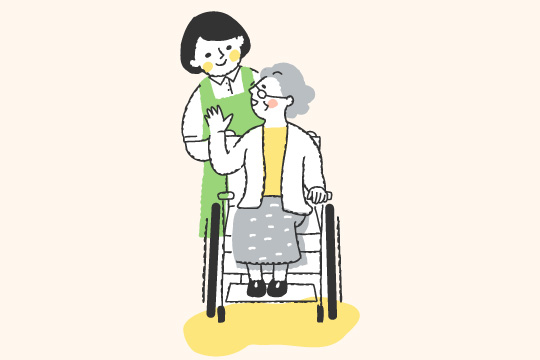 車椅子のイラスト